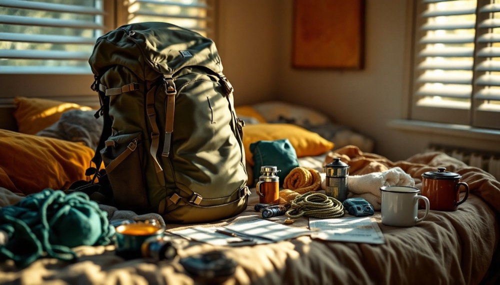The backpacking route